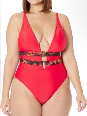 Fox & Royal Vibeka One-Piece Swimsuit- Tigerlily